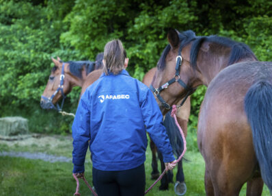 JEUNE AFASEC et cheval