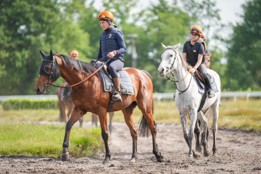 Jeunes à cheval