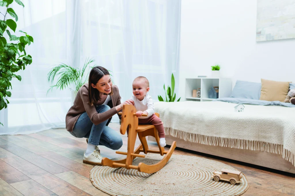 Enfant sur un cheval