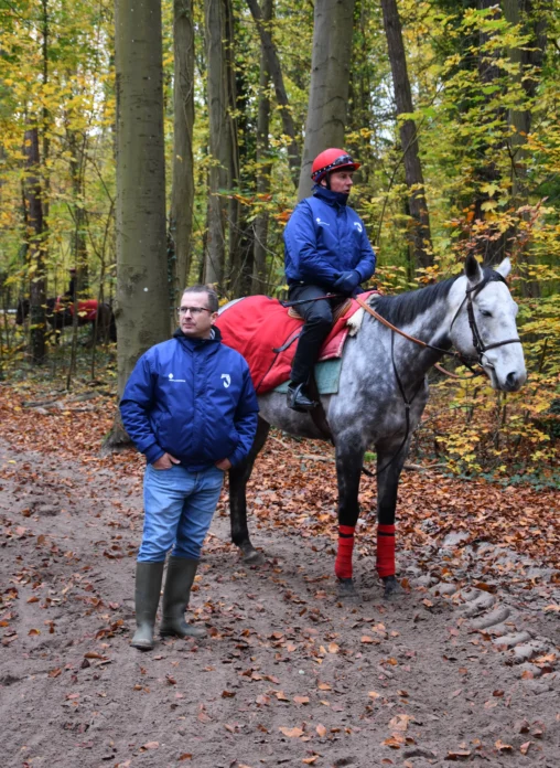 Elève à cheval et Formateur AFASEC Académie Chantilly