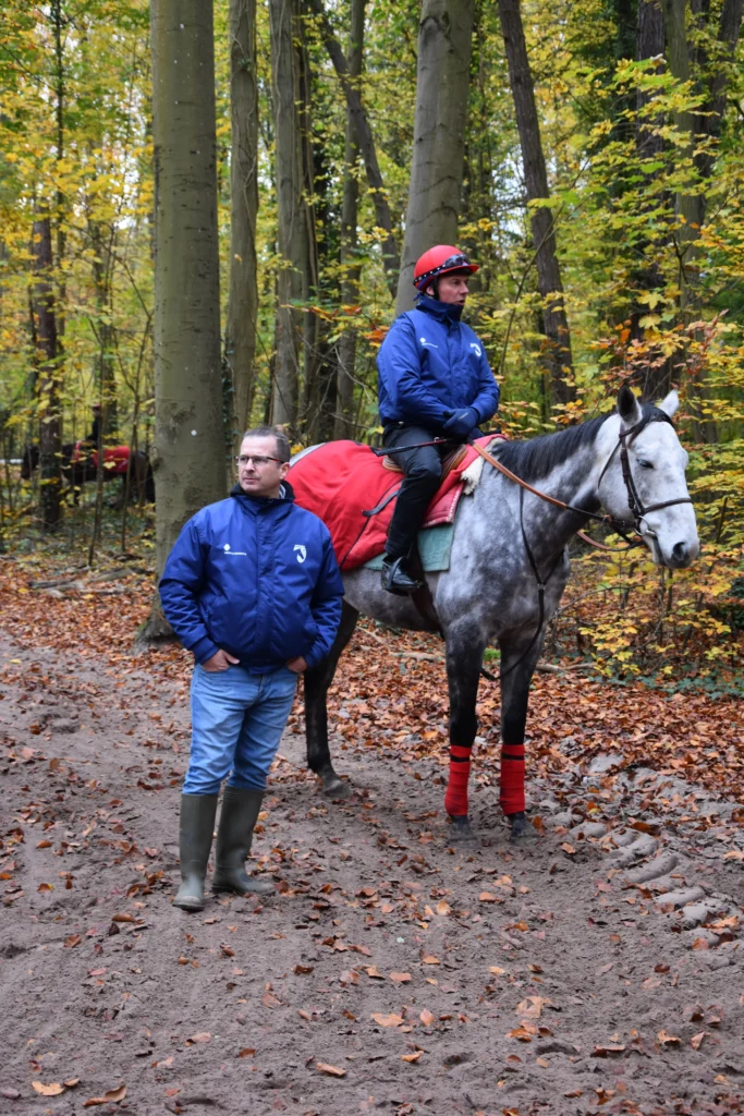 Elève à cheval et Formateur AFASEC Académie Chantilly