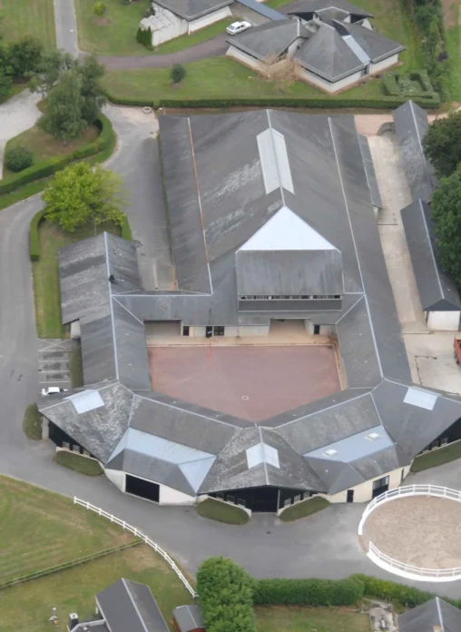 Vue du ciel AFASEC Académie Graignes