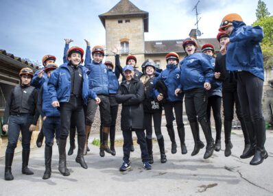 Groupe d'étudiants AFASEC Gouvieux et formateur