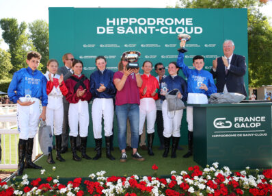 Finale courses écoles galop à Saint cloud
