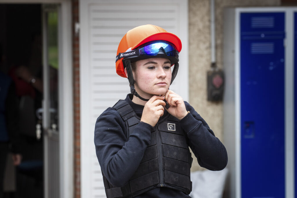Jeune à l'entrainement
