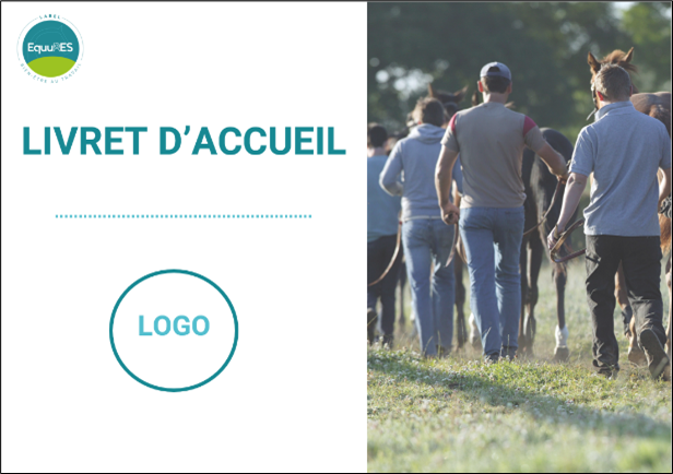 Livret d'accueil kit "les essentiels" Label EquuRES