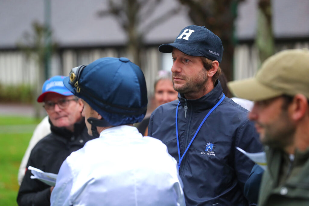 Nicolas de Chambure dirigeant du Haras de d'Etreham